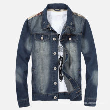 Factory OEM Mens Fashion Jeans Vintage Denim Jacket